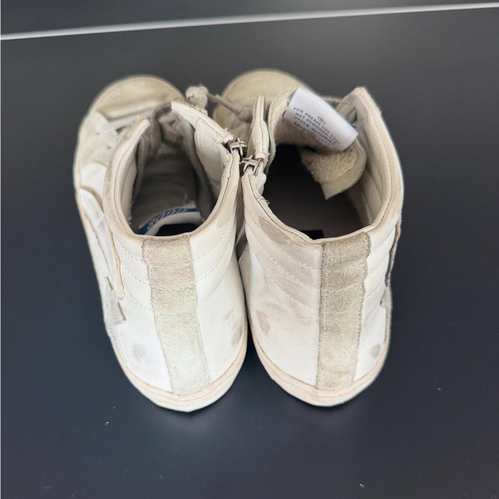 GGDB High-Top Sneakers in Gray and White - Picture 4 of 4